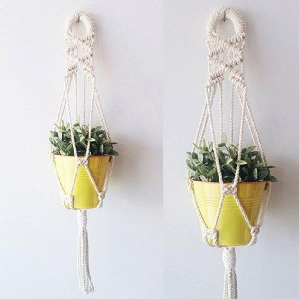 Macrame Plant Hanger Hanging Planter